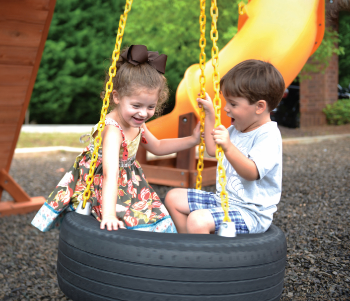 3Chain 360º Tire Swing PlaynWisconsin
