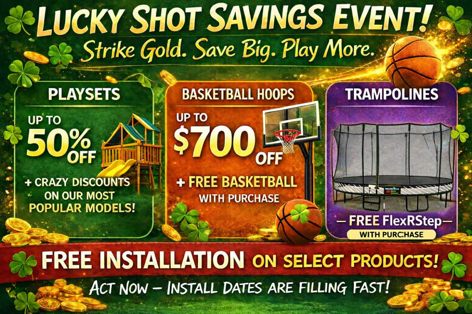 Lucky shot savings event promotions(1)